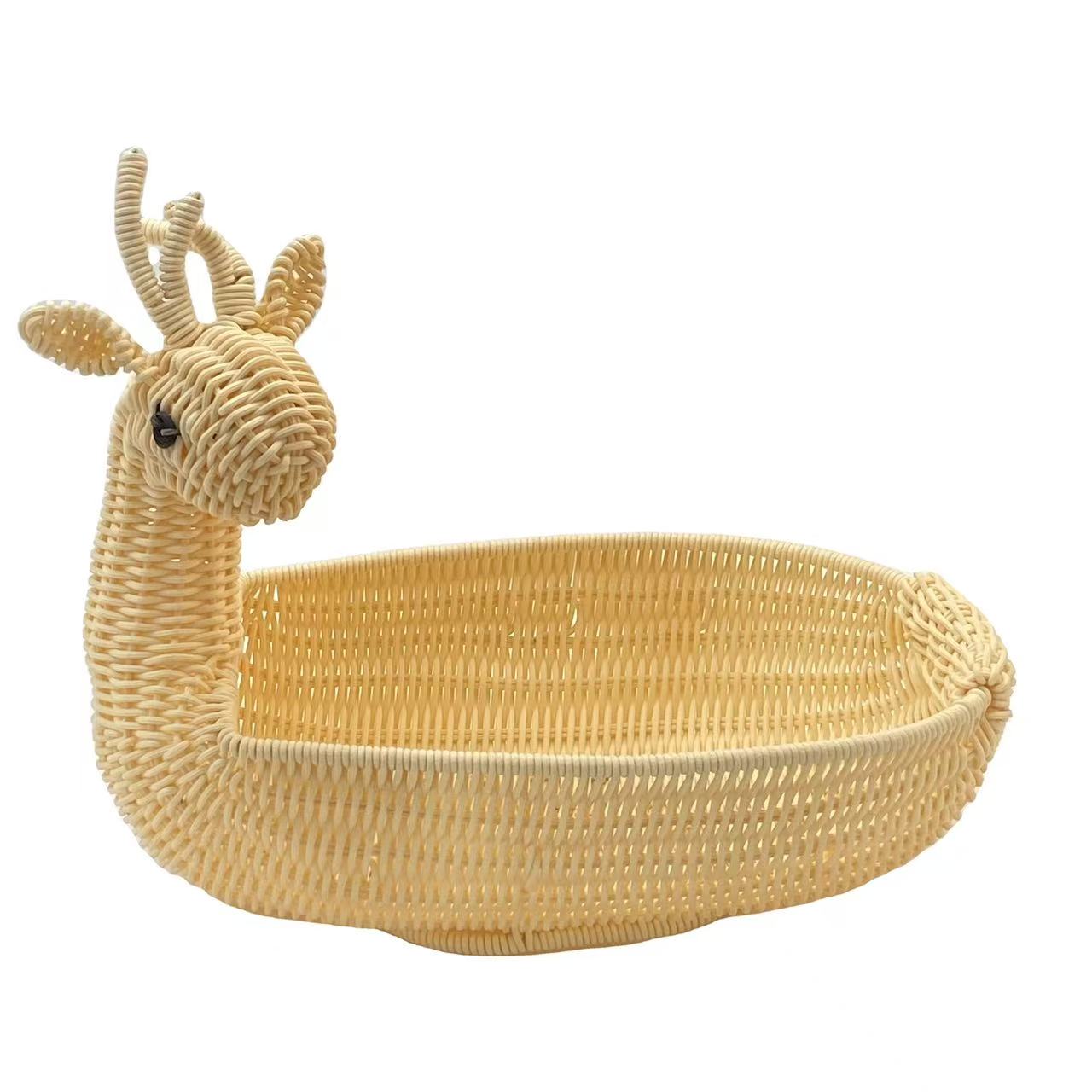 cartoon animal shape basket
